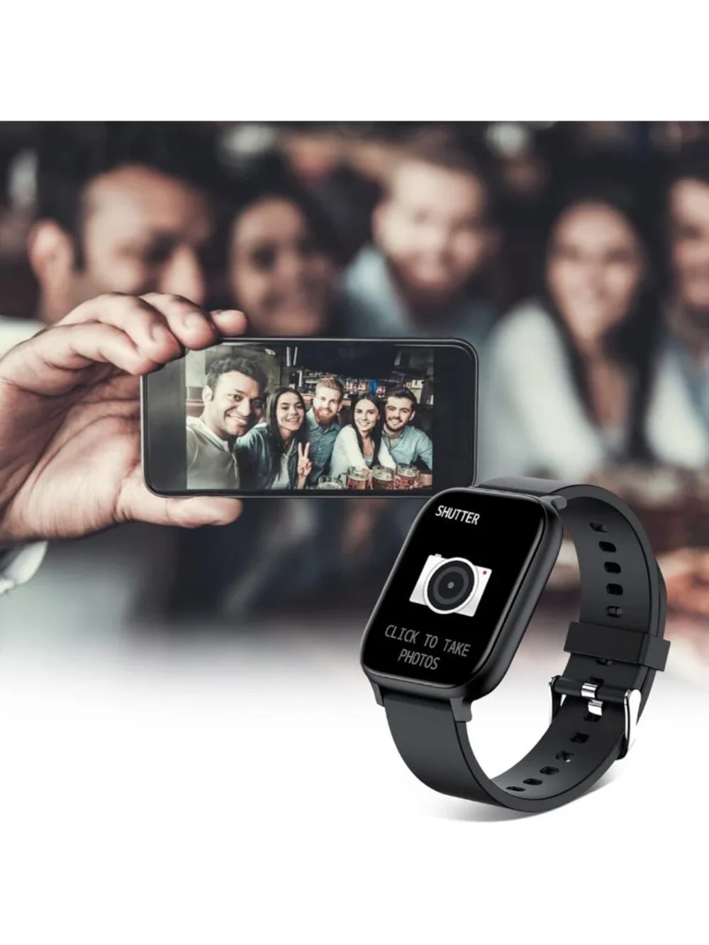 Stylish Smart Watch for Men & Women - 1.69